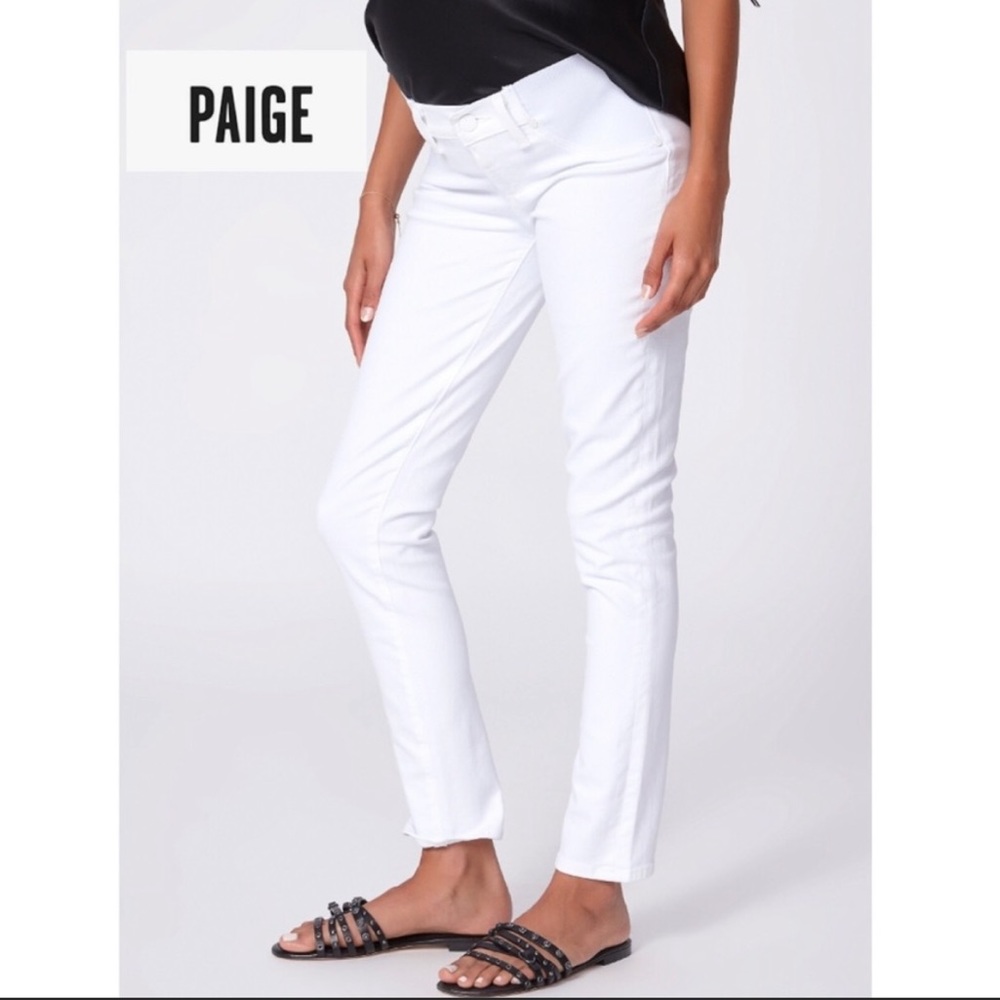 Skyline Ankle Peg Maternity - Crisp White